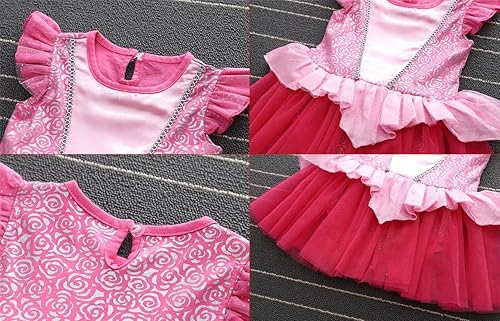 Miniatura 115 de Dressy Daisy Disfraz de princesa para bebé, disfraz de tutú de tul para cumpleaños, Halloween, traje con diadema Estilo I