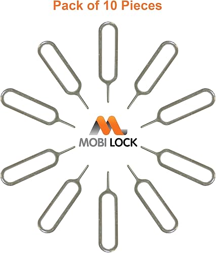 Miniatura 3 de Herramienta de extracción de bandeja de tarjeta SIM de 10 piezas compatible con todos los teléfonos inteligentes y tabletas, iPhones, Android,