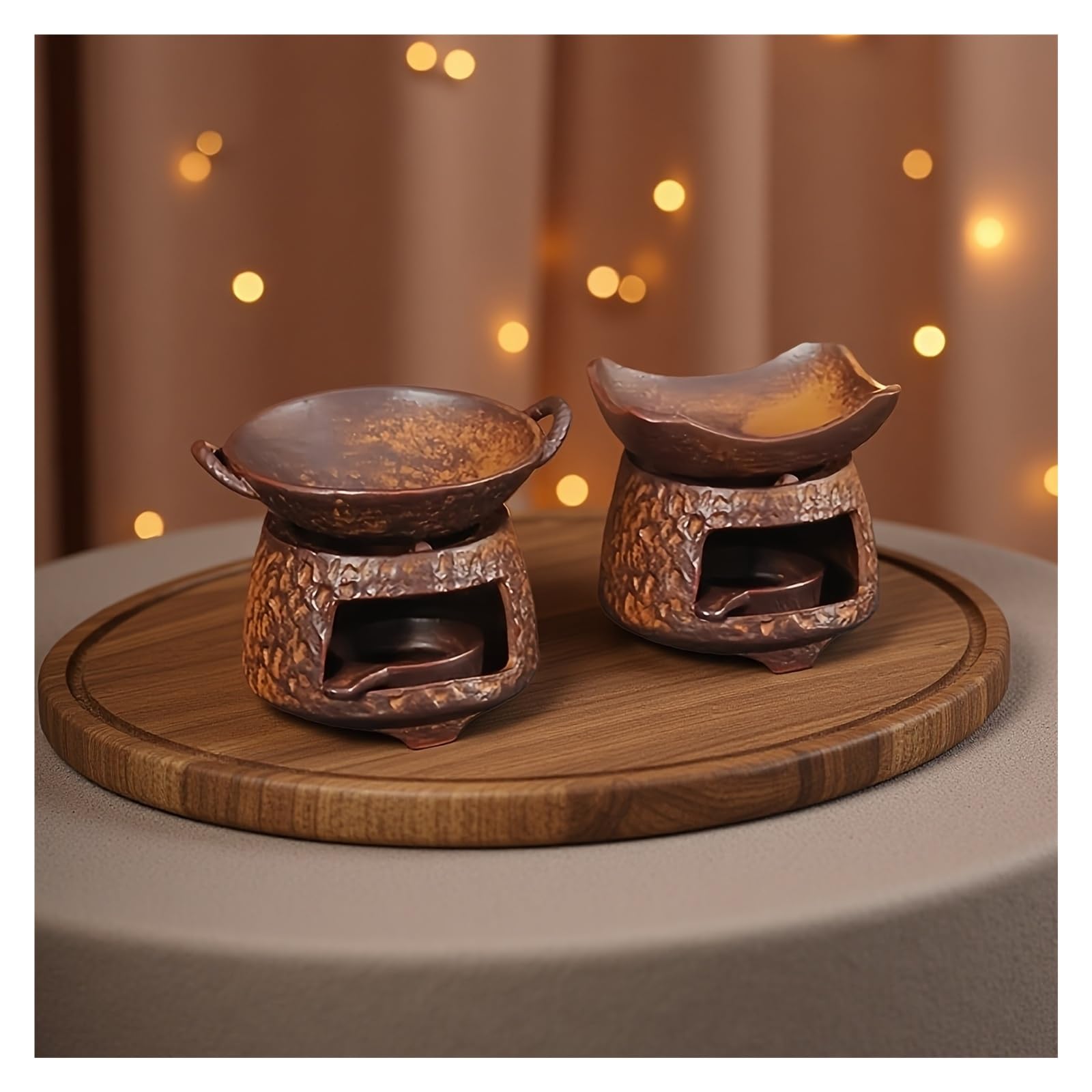 Vintage Keramik Aromatherapie Brenner Teeröstofen