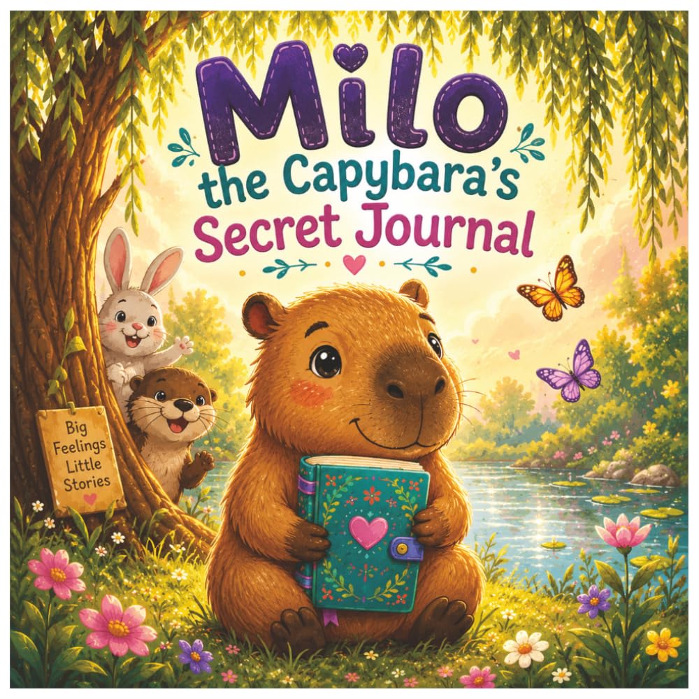Milo the Capybara’s Secret Journal: A Cozy Story About Courage, Friendship, and Finding Your Voice
