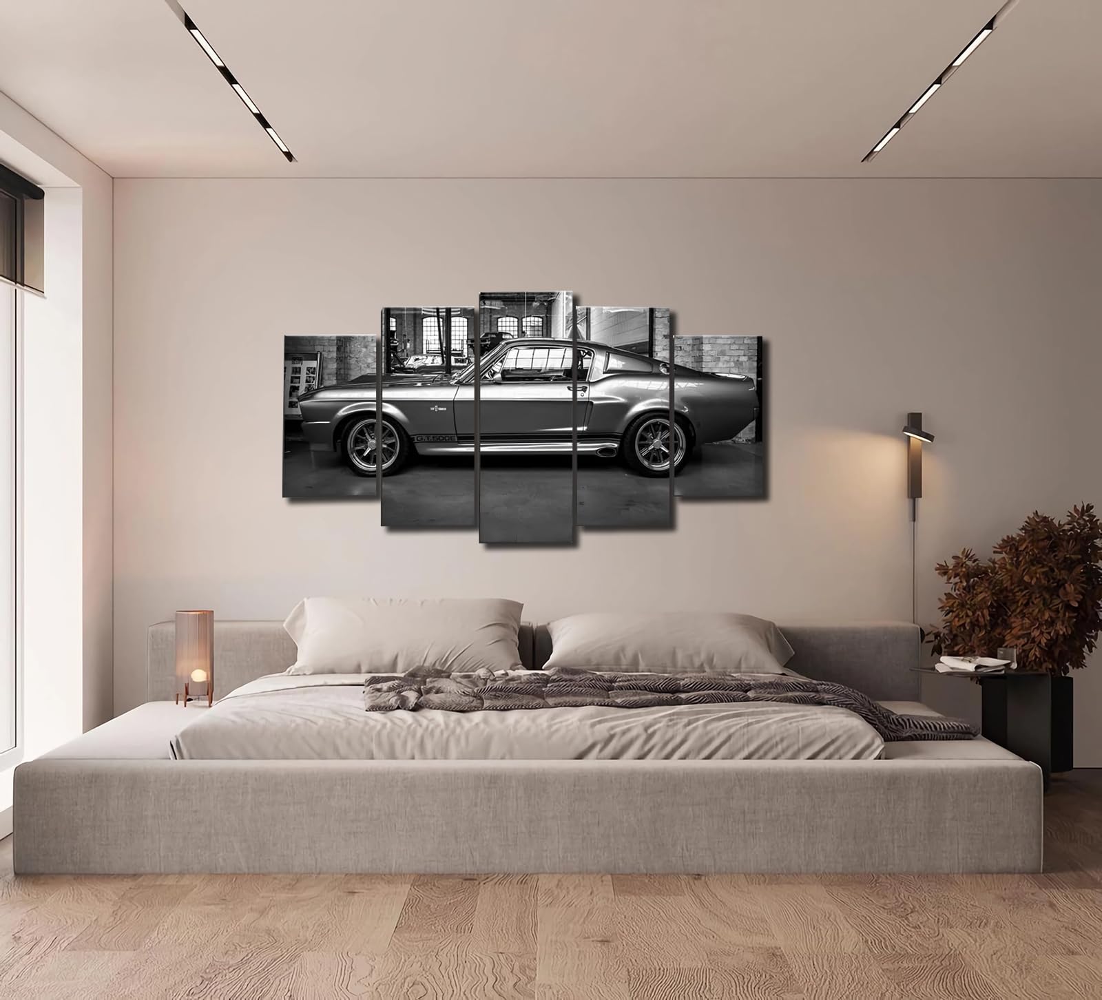 Amazon.com: Car Posters,Ford Wall Art Black and White