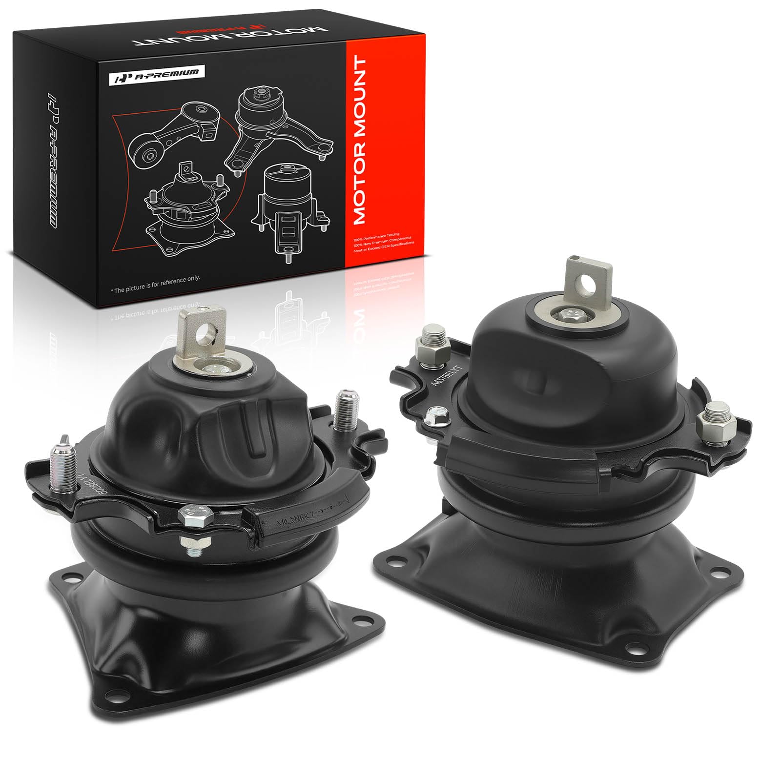 Photo 1 of A-Premium 2PCS Front and Rear Engine Motor Mount Set Compatible with Honda Accord 2008-2017, Accord Crosstour 2010-2011, Crosstour 2012-2015 & Acura RLX 2014-2019, TLX 2015-2019, V6 3.5L