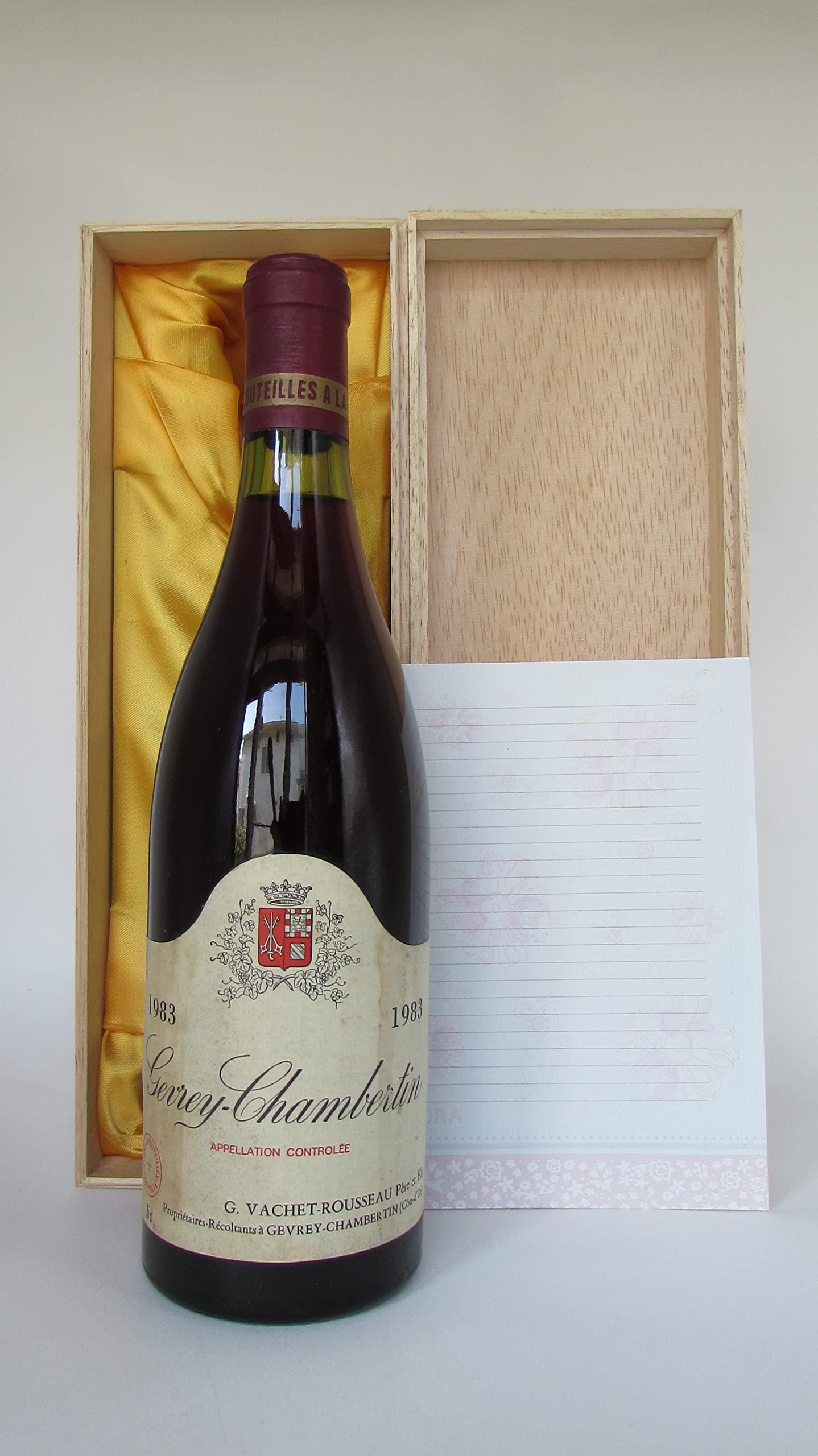 Amazon.co.jp: Gevrey-Chambertin 1983 G.Vachet-Rousseau Pere & Fils