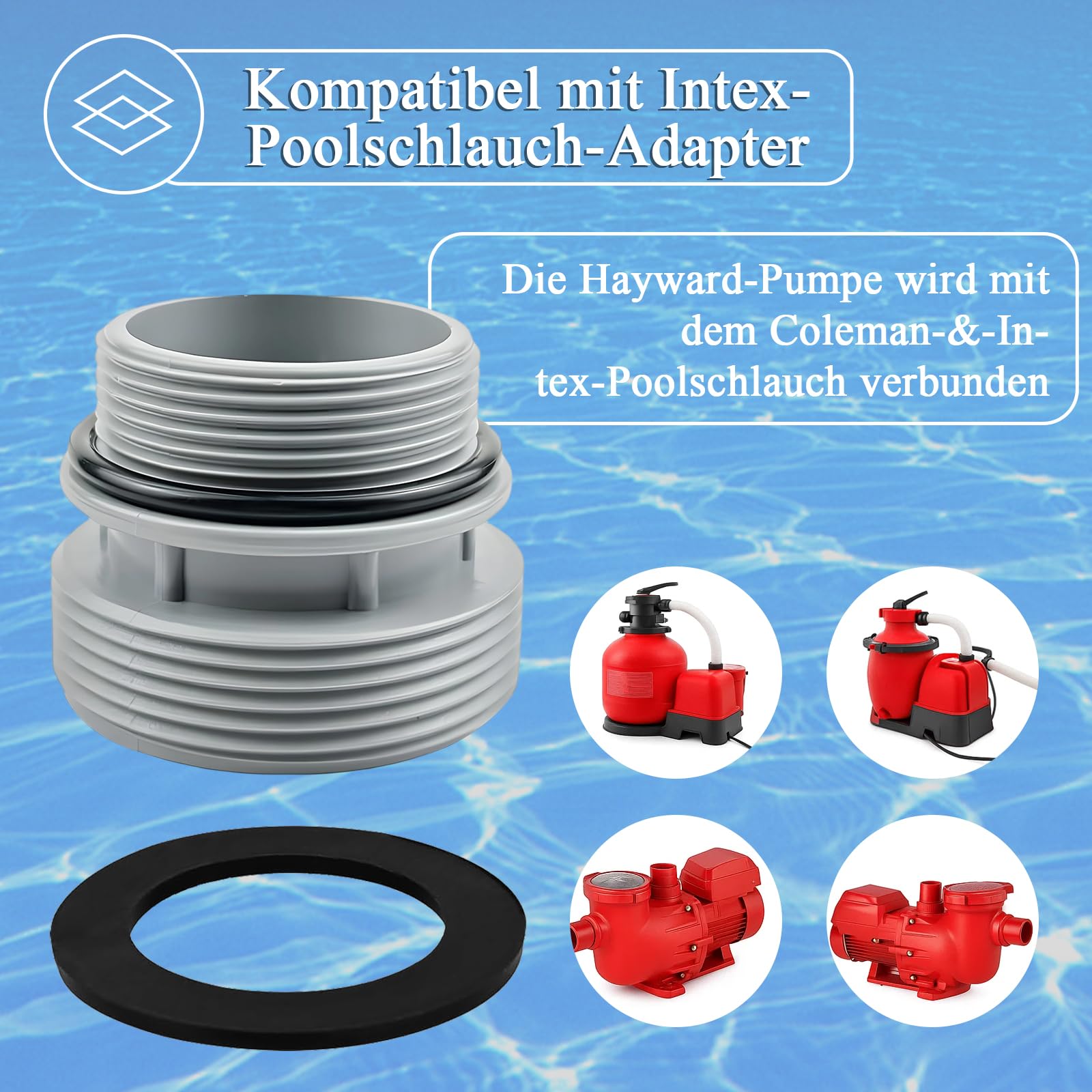 CONNETTORE TUBI RIGIDI Impianto Di Scarico Per Peugeot Skoda VW Seat - Foto 10