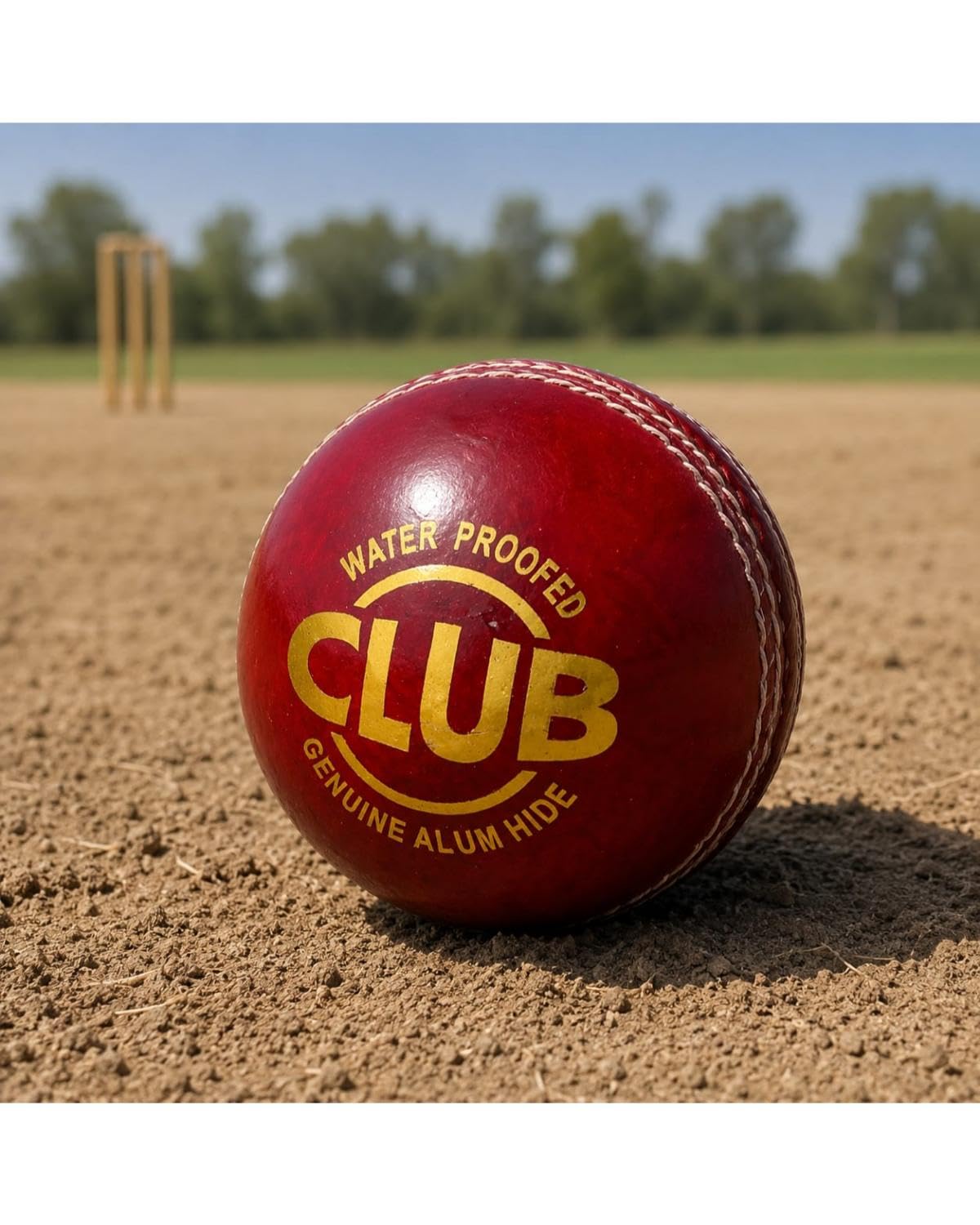 Senior Size Genuine Leather Cricket Ball – High Durability Red Ball Single | Leather-picture-22