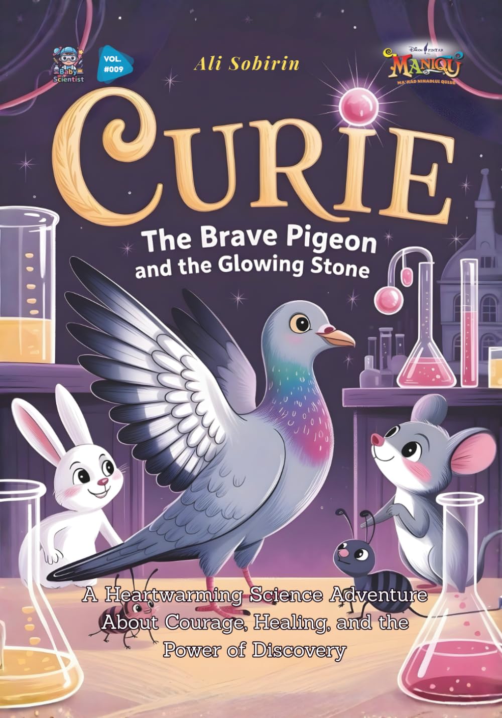 Curie the Brave Pigeon and the Glowing Stone: A Heartwarming Science Adventure About Courage, Healing, and the Power of Discovery (Baby Scientist)