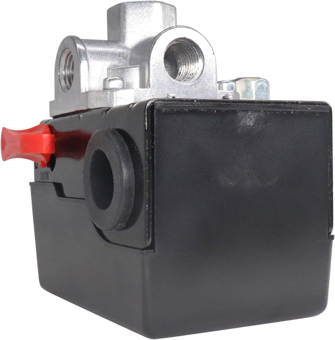 5140118-56 Pressure Switch For Porter Cable Air Compressor Z-D26611 135/105 PSI 4 Port with 200 Psi Pressure Gauge