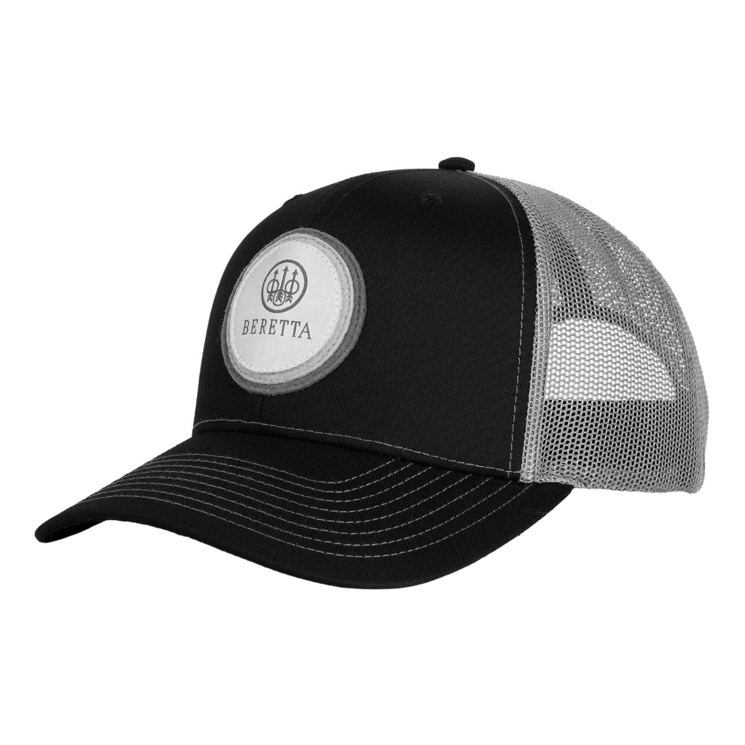 BerettaMen's BXP 112 Trucker Lightweight Outdoor Casual Baseball Cap with Adjustable Snapback &Front Logo-One Size Fits Most