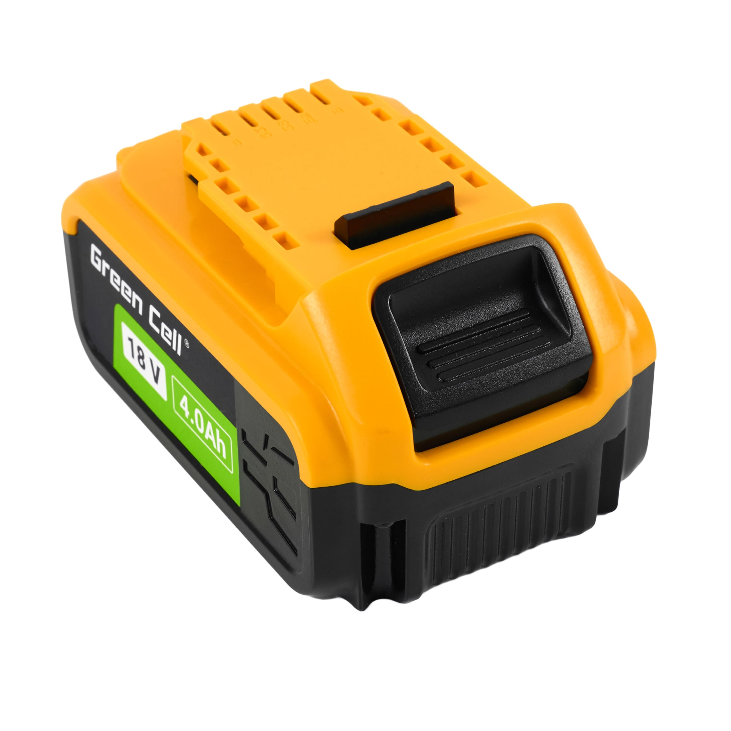 Akumulator Green Cell 18V 4Ah Li-Ion do Elektronarzędzi DeWalt XR — Wysokiej Jakości, Wydajny i Niezawodny Zamiennik DCB182 DCB184, ze Wskaźnikiem Naładowania LED