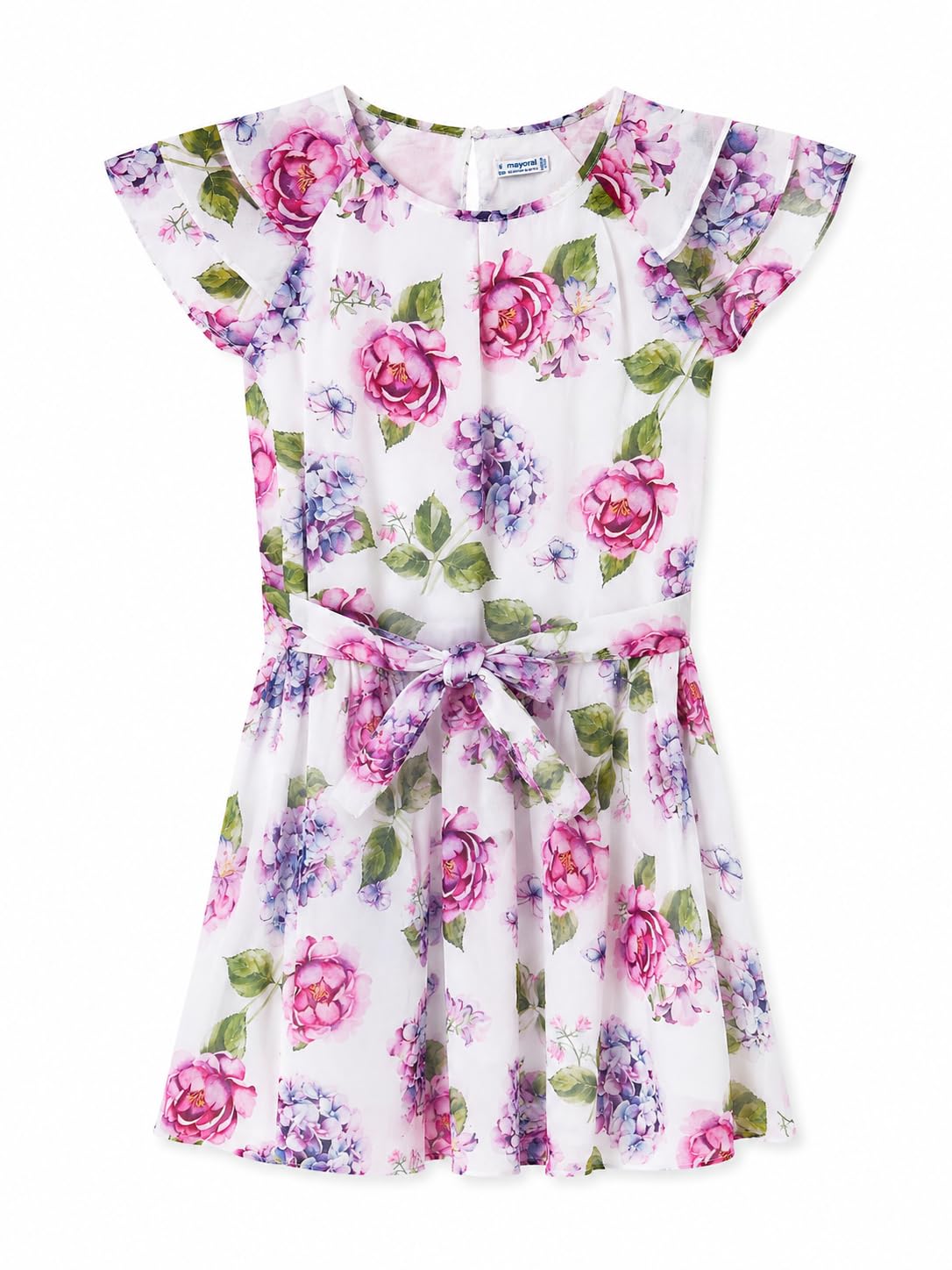 Mayoral Kleid für Mädchen, elegant, Sommer, 10 – 16 Jahre, Kleid für Mädchen, Zeremonie, Casual, schick, floral, modern, modisch, Premium