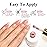 Imtiti Jelly Gel Polish, 15ML Sheer Nude Pink Jelly Gel Nail Polish Translucent Spring Summer Nail Gel Polish LED UV Gel Nail Polish for Nail Art DIY Manicure