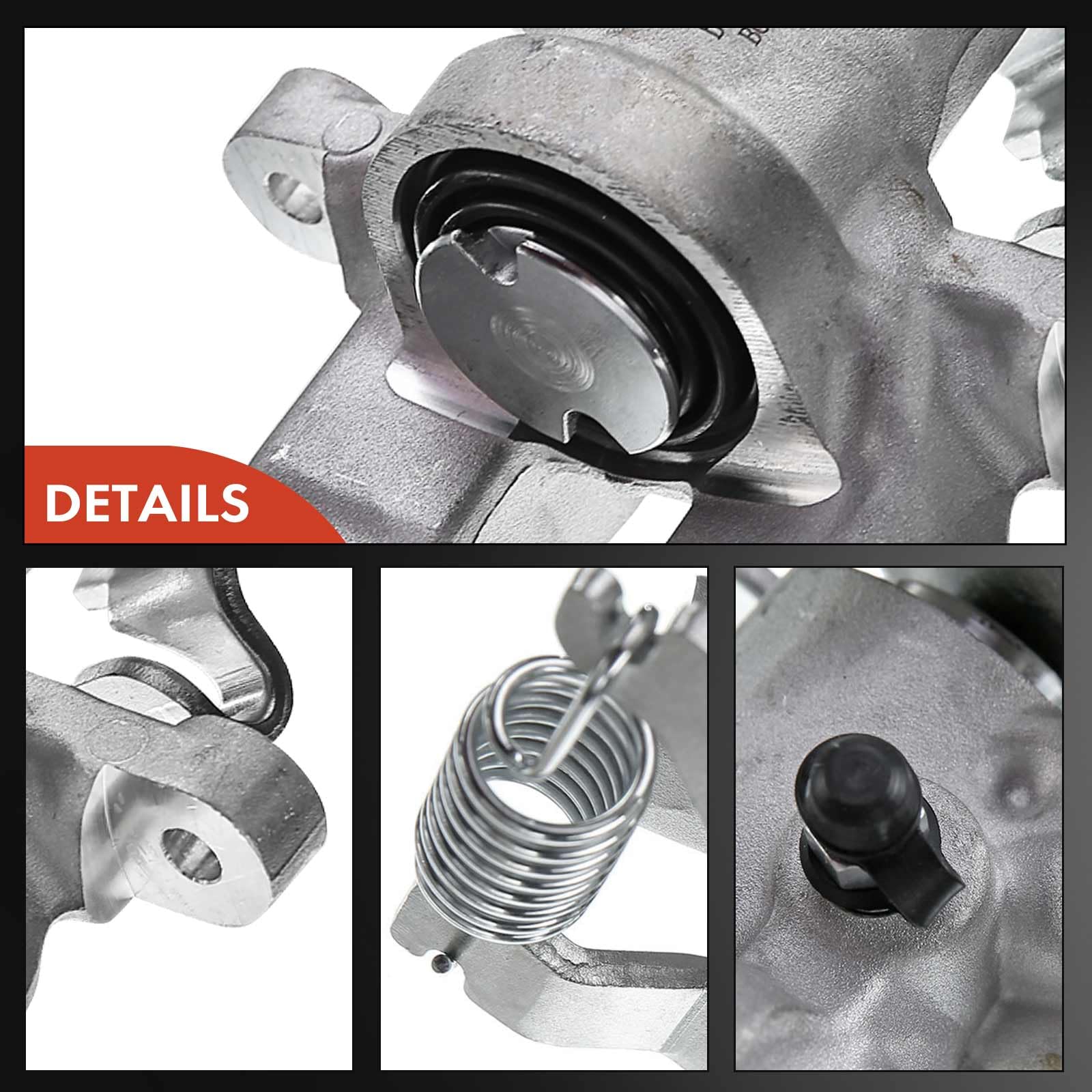 Frankberg Pinza de freno Trasera derecha alumin.io Compatible con A.u.r.i.s E15 E18 A.u.r.i.s Touring E18 C.o.r.o.l.l.a Berlina E12 E15 Replace# 4783002100