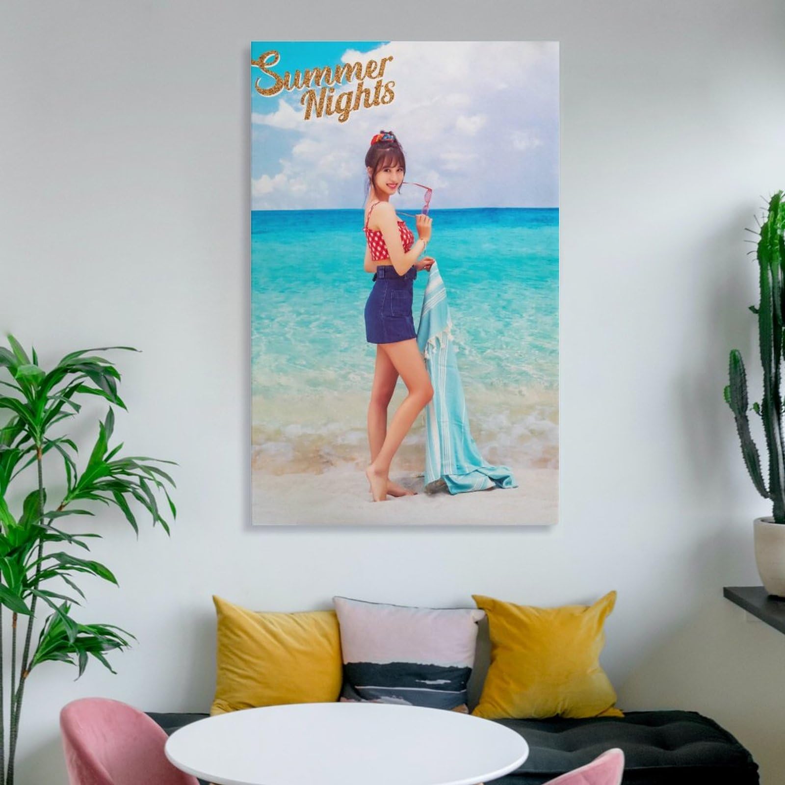 MINA TWICE Dance The Night Away Scan Album Prints Painting Nordic