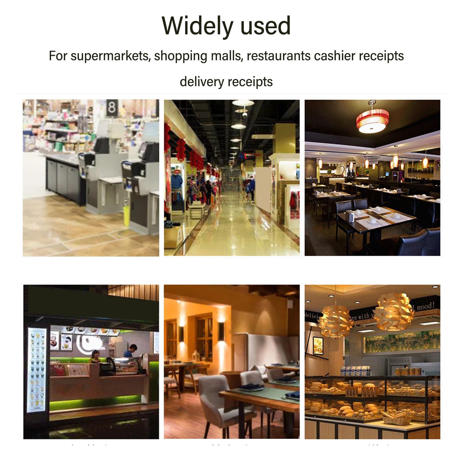 Tablet Auto Cut Mini Ticket Printer 80*80 Mm 203dpi Bluetooth Thermal Receipt Printer - View #4