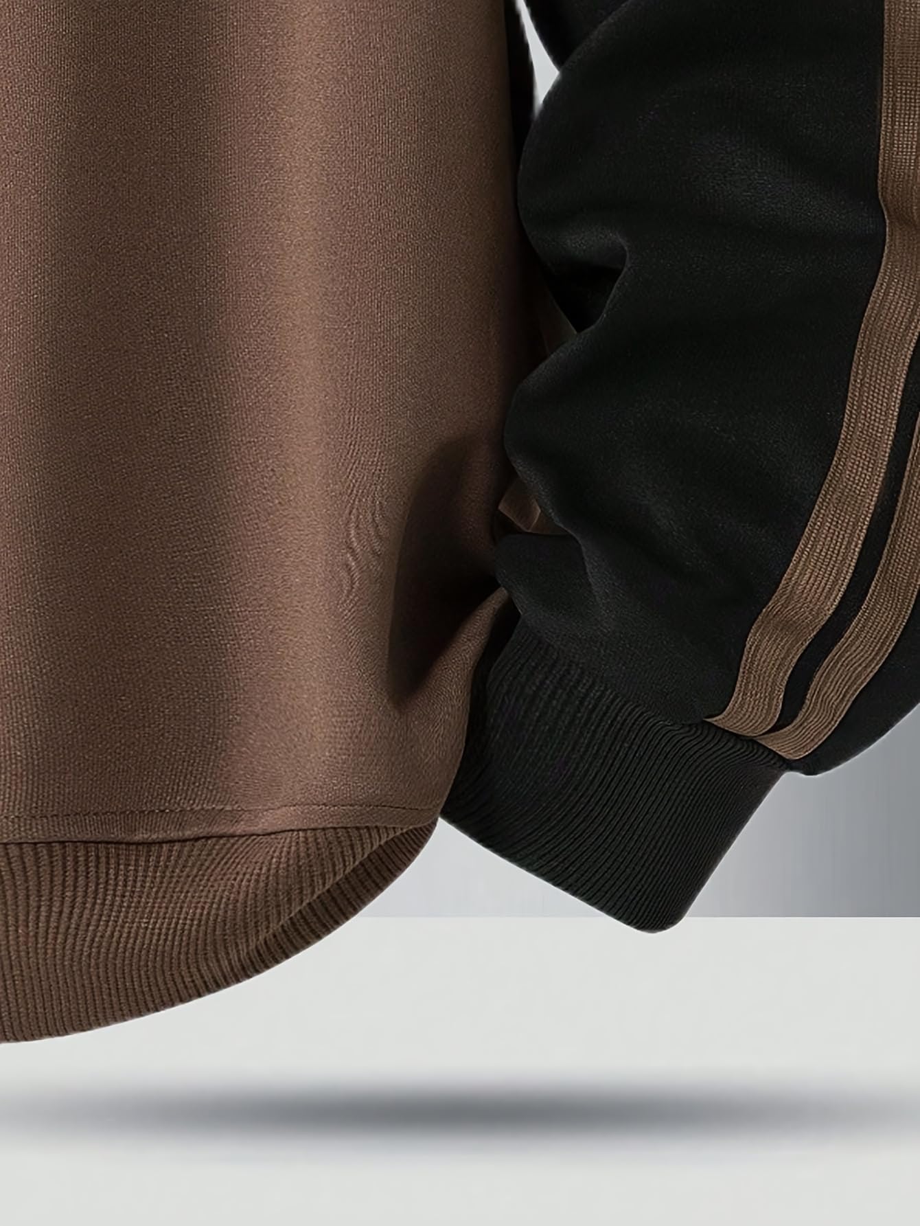 FN3 Half Zipper Color Block Hooded Sweatshirt for Men | Hoodies for Men - Image 4 thumbnail