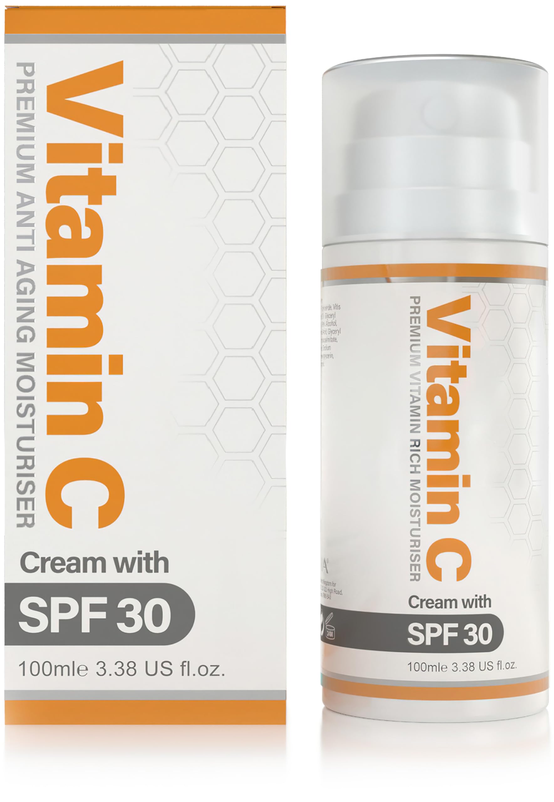 Vitamin C Cream with SPF30 - (Double Size) 100ml, 100 g (Pack of 1)