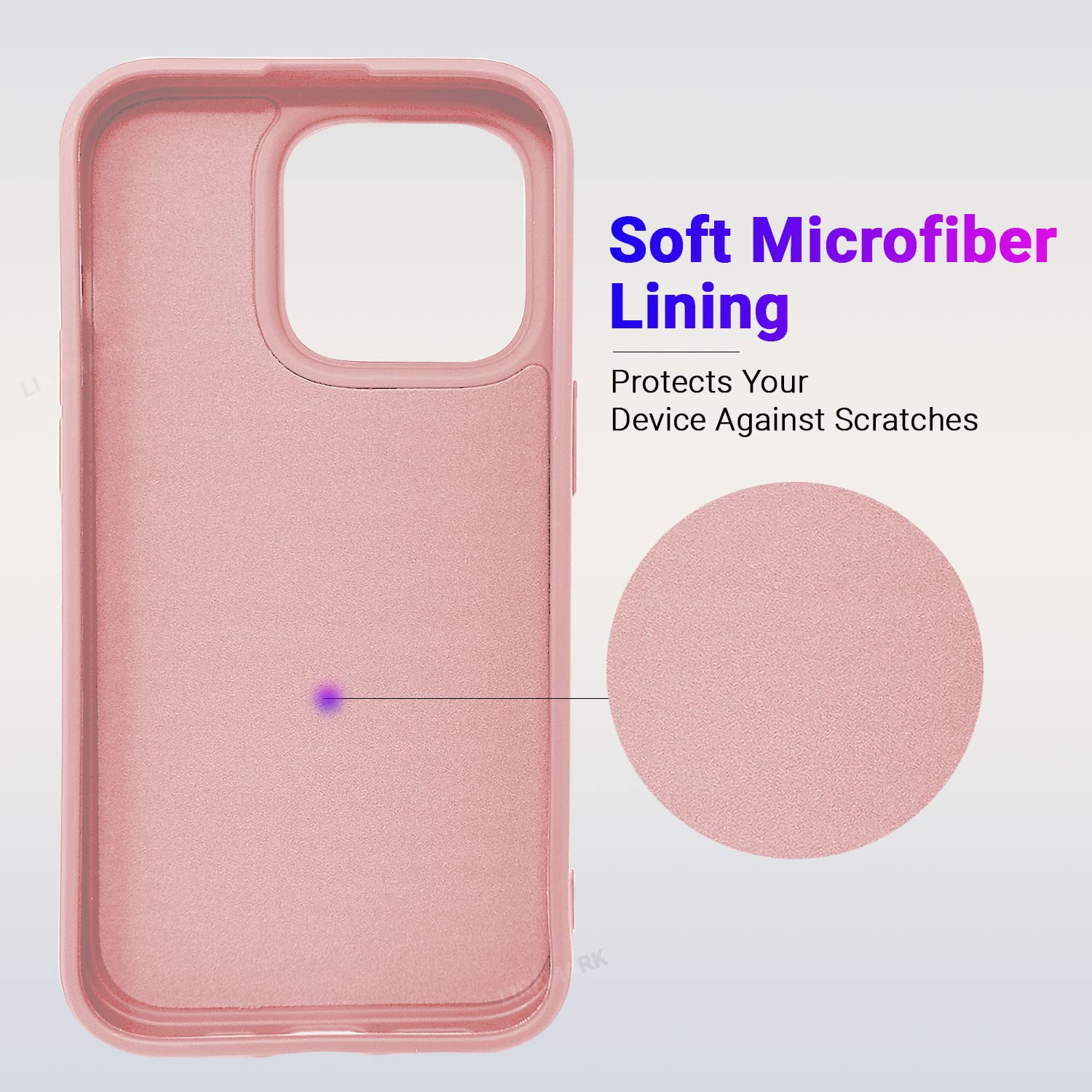 iPhone 14 Pro Silicone Case - Pink -3
