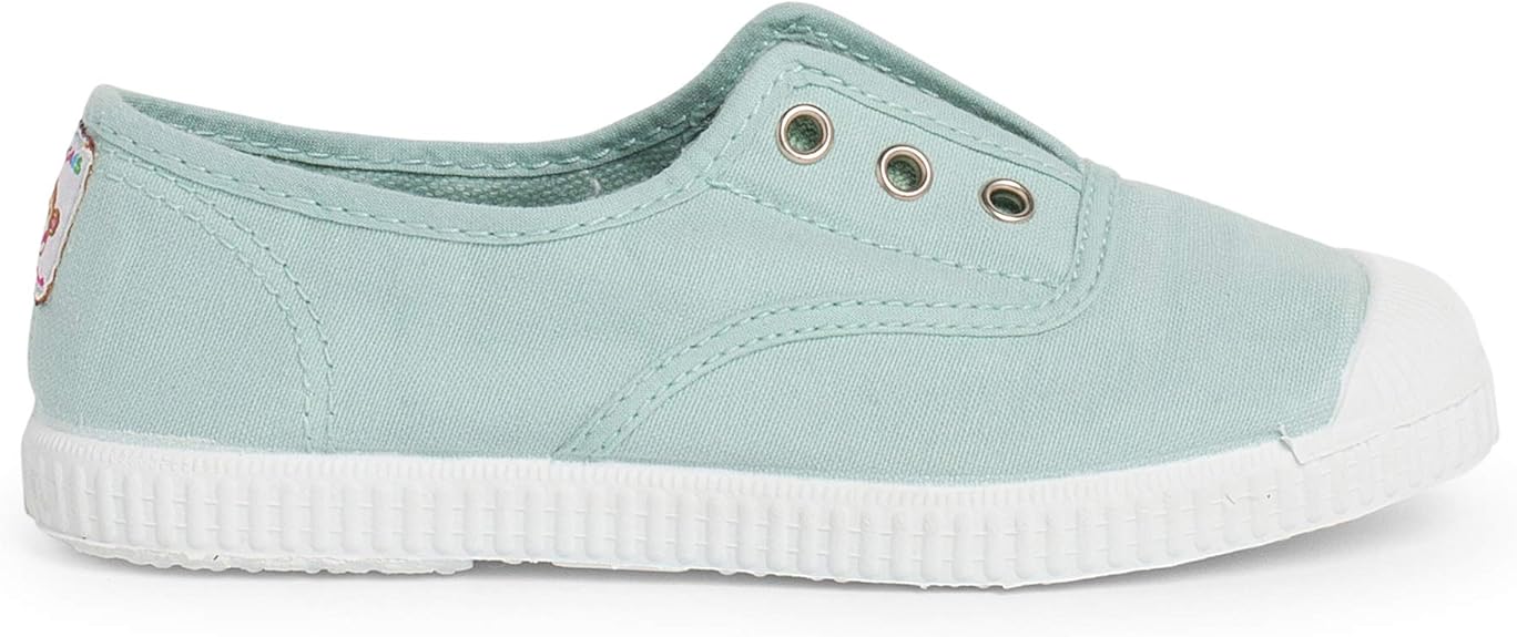 Pisamonas Zapatillas Lona Punta Goma Sin Cordones