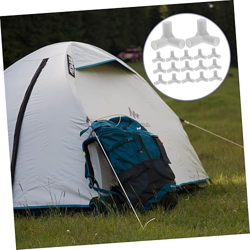 Miniatura 9 de Happyyami 40 Pcs Tent Joint Greenhouse Pipe Canopy Parts Replacement Carpas Pipe Fittings for Tent Canopy Fittings Tent Fittings for Frame Canopy