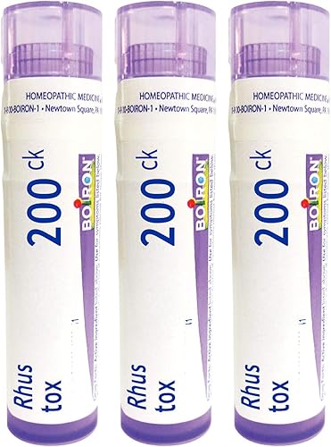 Miniatura 5 de Boiron Arnica Montana homeopática para aliviar el dolor muscular (3 unidades) y Rhus Toxicodendron para aliviar el dolor articular (3 unidades)