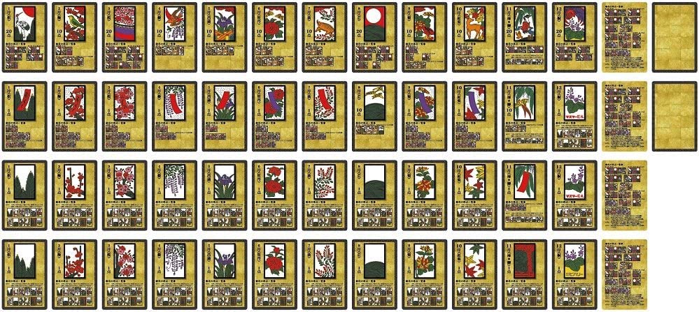 Cartas Hanafuda Tamaño 2.24x3.50 in miniatura 7
