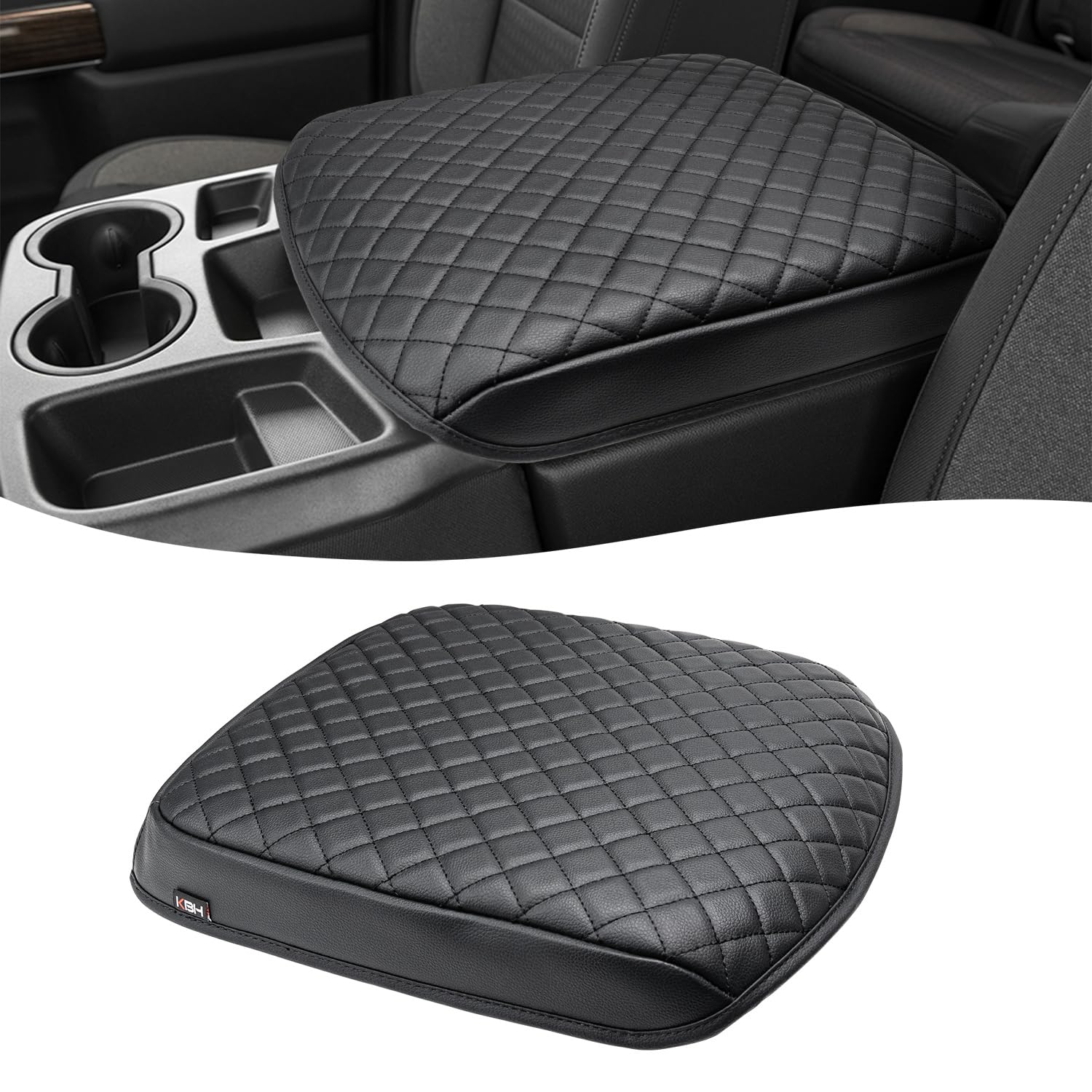 KBH Center Console Armrest Cover for Chevy Silverado and GMC Sierra 2019-2026
