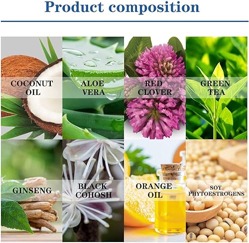 Miniatura 6 de Ofanyia Crema de estrógeno para el equilibrio hormonal, crema de estrógeno bioidéntica natural para mujeres, alivio de la menopausia, apoyo de