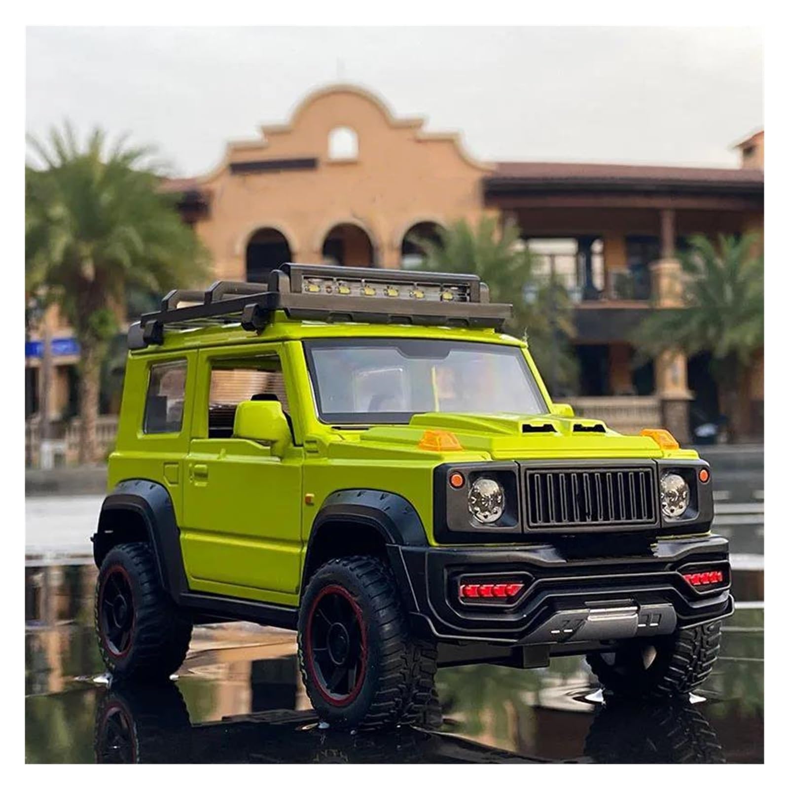 UIFCOG Die Cast Collectible Car Model 1:18 For SUZUKI For Jimny Diecast Alloy Model Vehicles