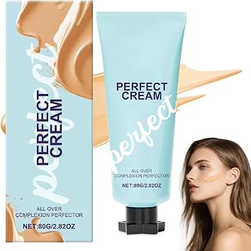 All Over Complexion Perfector, 80g Perfect CC Cream Skin Tint Body Coverage Perfector, Long-Lasting, Evens Skin Tone and Light Foundation, Waterproof & Transfer-Resistant