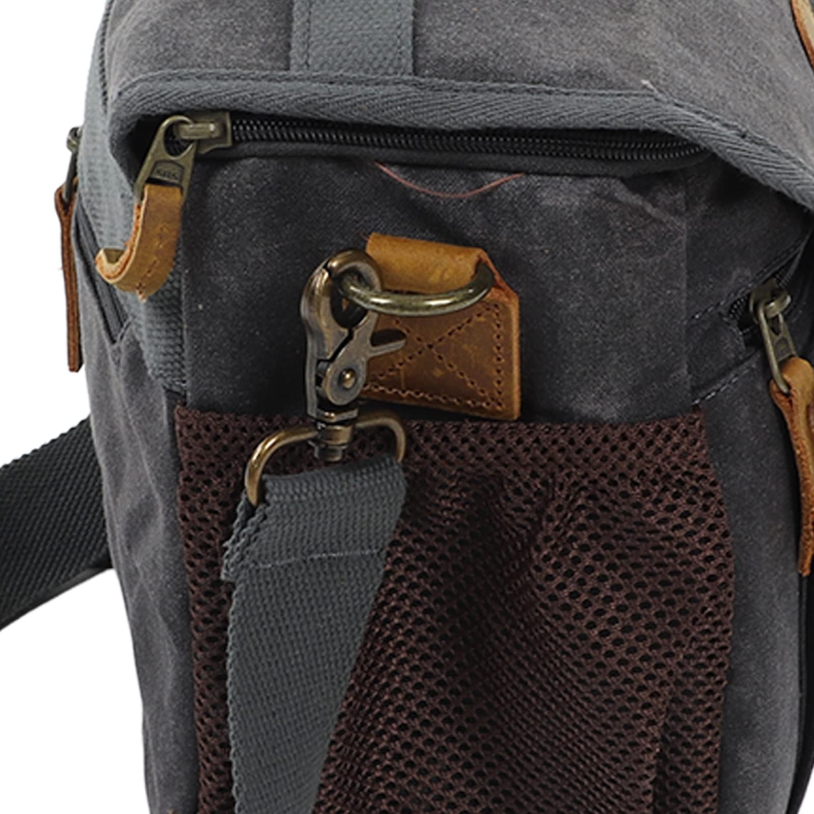 Borsa per fotocamera in tela, custodia a tracolla per fotocamera con tracolla regolabile borsa a tracolla portatile antiurto per fotocamera per fotografia di viaggio