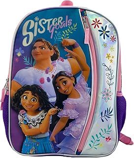 Bioworld Encanto 16 Inches Large School Backpack- Sister Goals