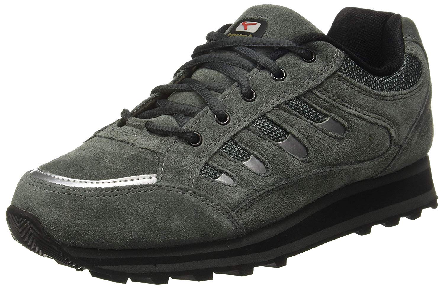 Lakhani Mens Grey, Graphite Running Shoes - 9 UK (B07G4MX7HY) Amazon Price History, Amazon Price Tracker