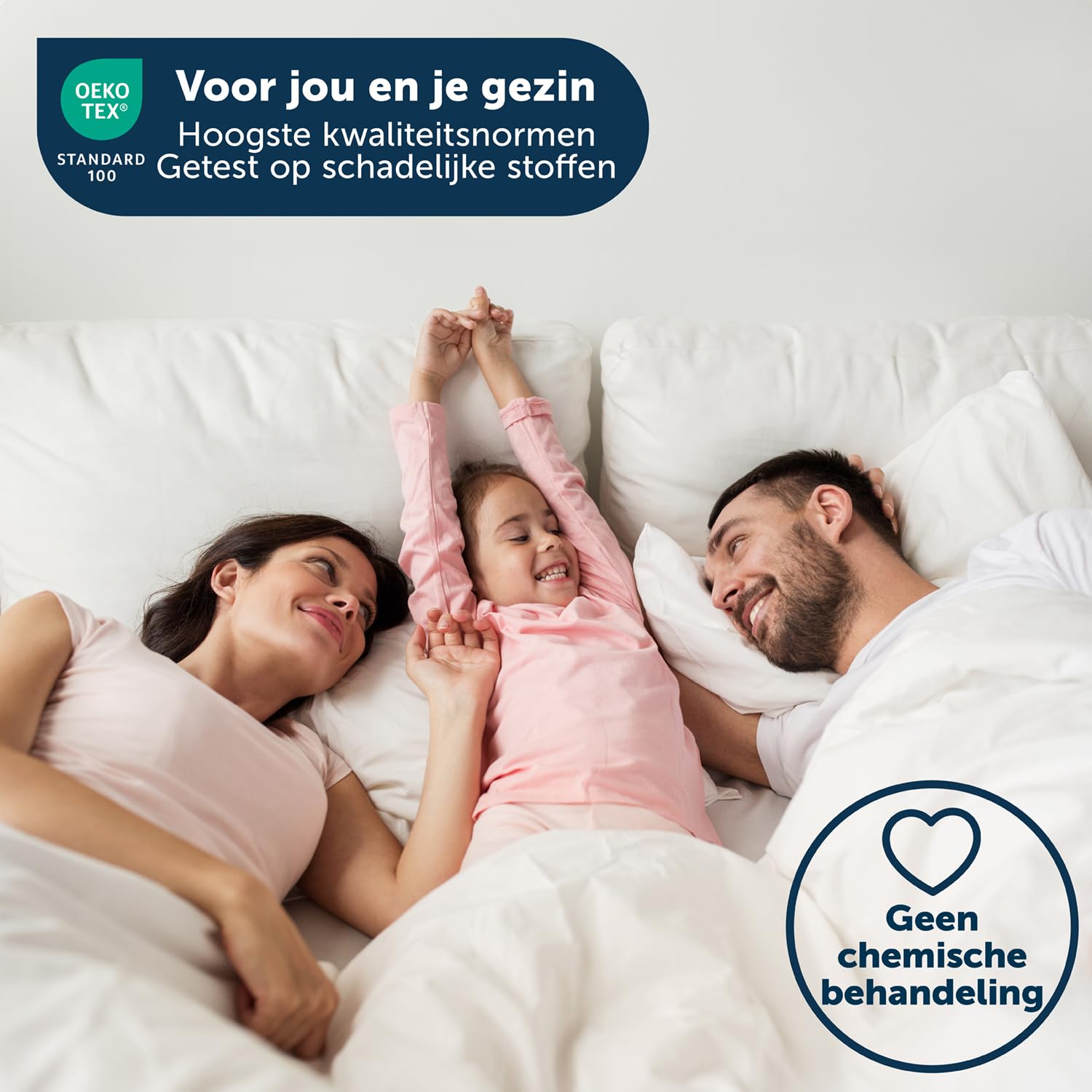 DUJUIKE Set van 2 waterdichte kussenhoezen met ritssluiting