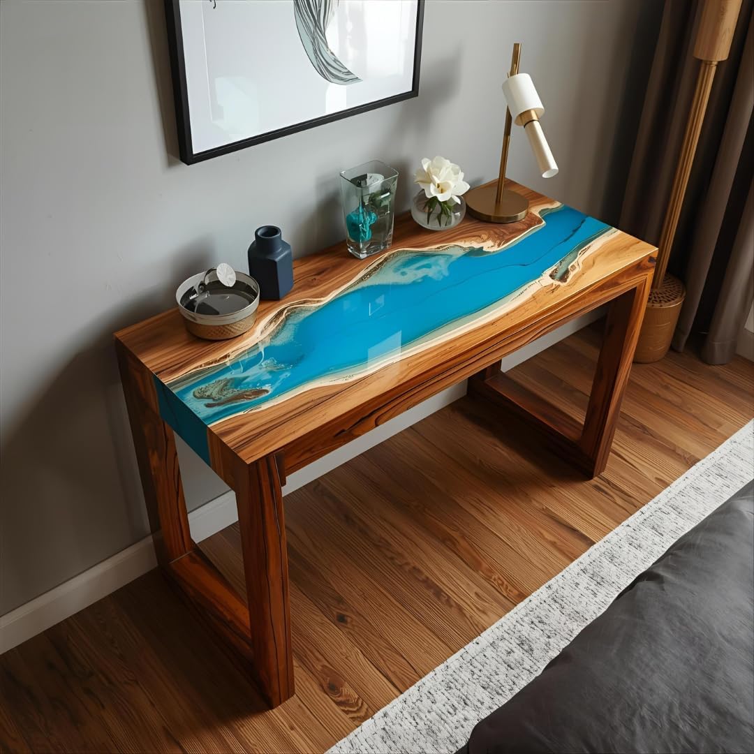 Boss Premium® Large No Seal HDPE Epoxy Table Mold, 48 x 24 Inch, Reusable Resin Table Molds River Table Mold Casting - Designed in USA