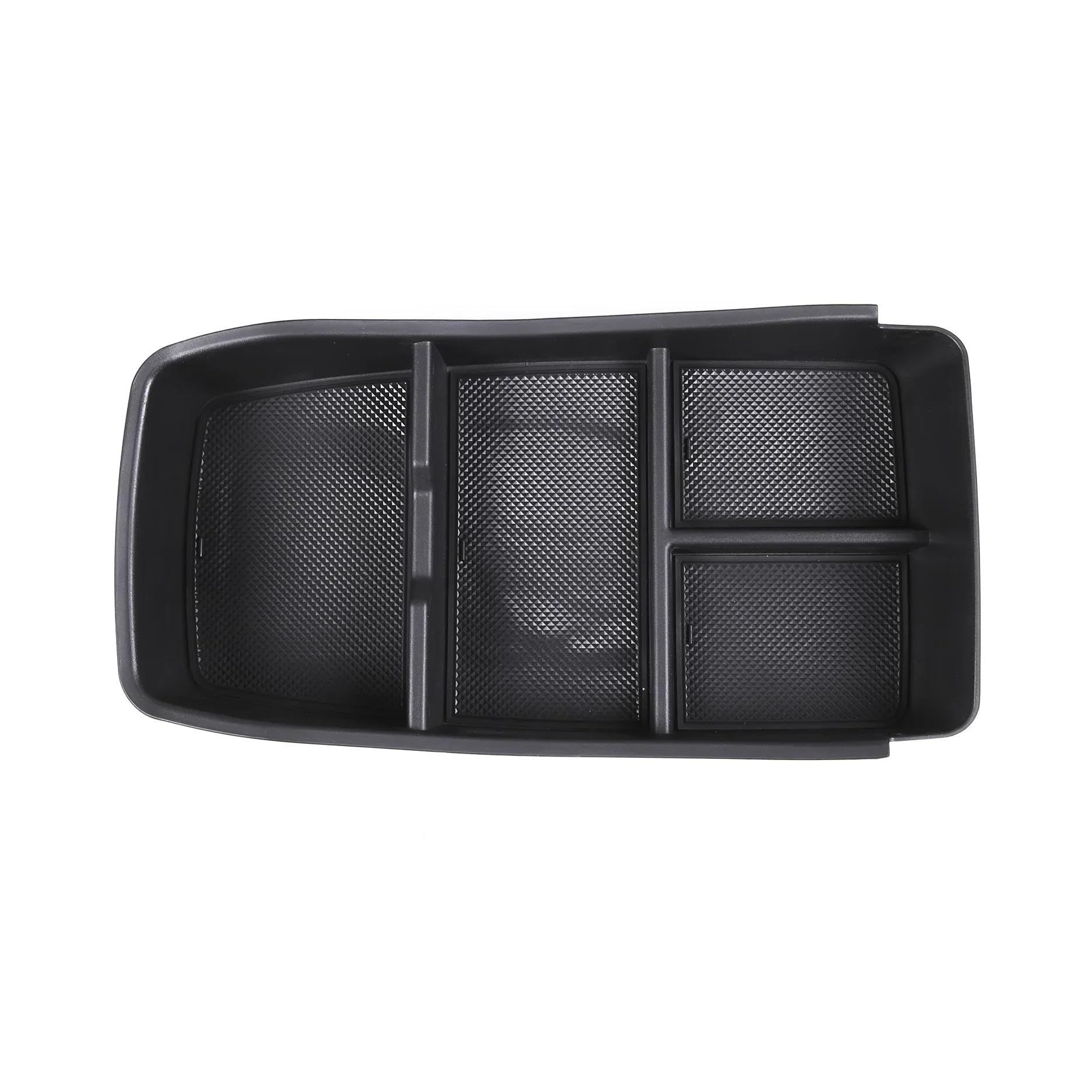 TOPOLVLCKC Armrest Storage Box For Kia For EV9 Car Central Control Storage Box Armrest Phone Container Tray Holder Organizer Accessories (Style 1)