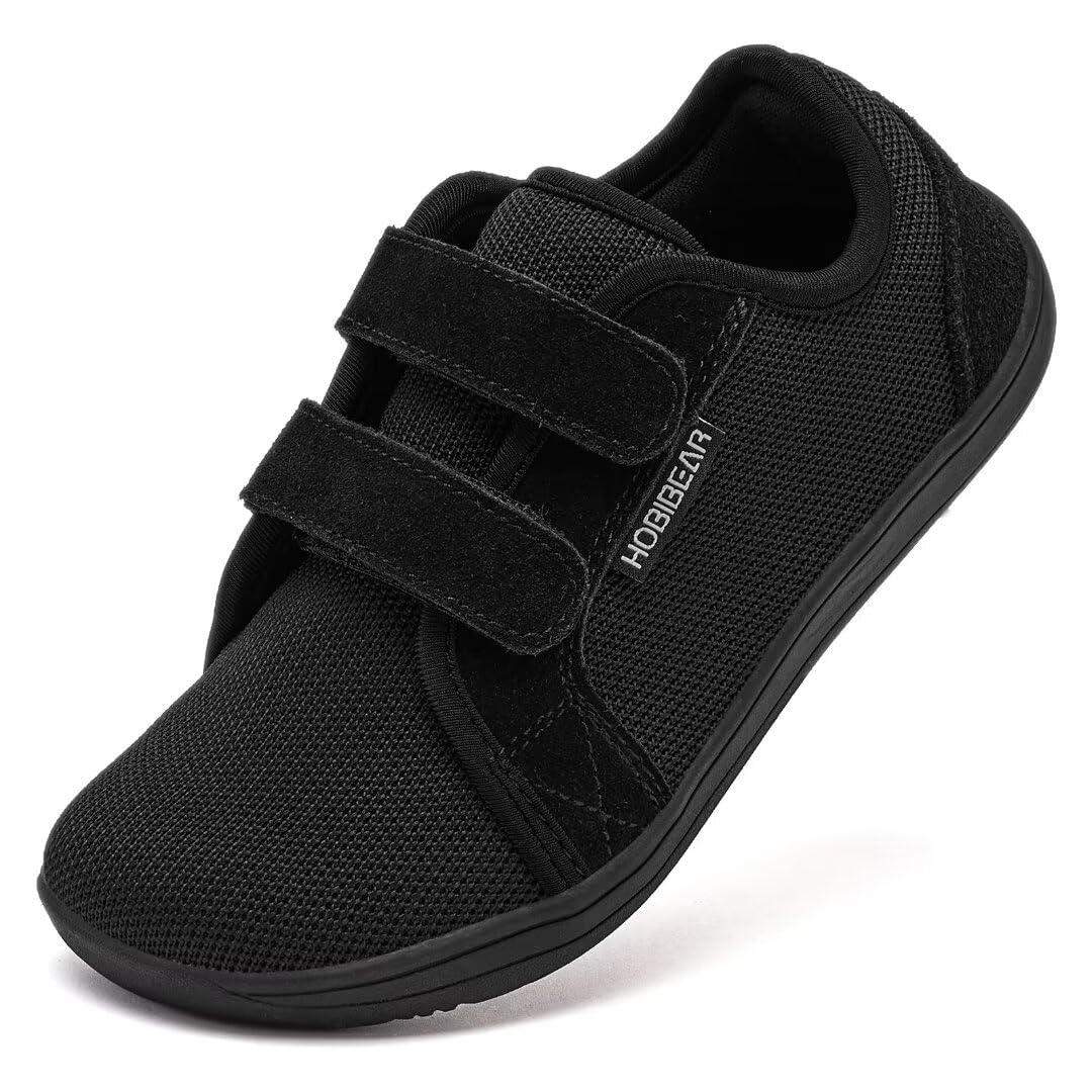 HOBIBEAR Kinder Breite Barfußschuhe für Jungen Mädchen Outdoor Trail Running Minimalist Walking Schuhe