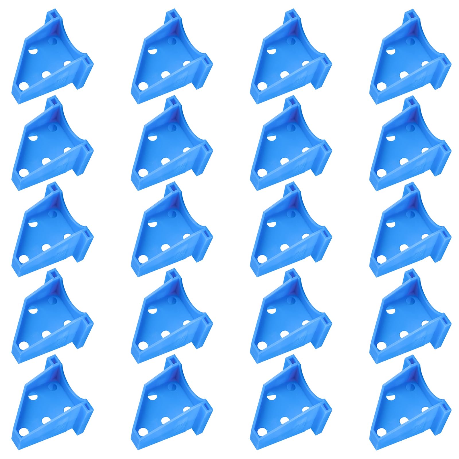 Woedpez Blue 3 Bright Yellow Woodworking Shims 20Pcs Double Head Design For Visible Furniture Construction And Craft Tasks Double Sided Wood Spacer Tool For Home Improvement