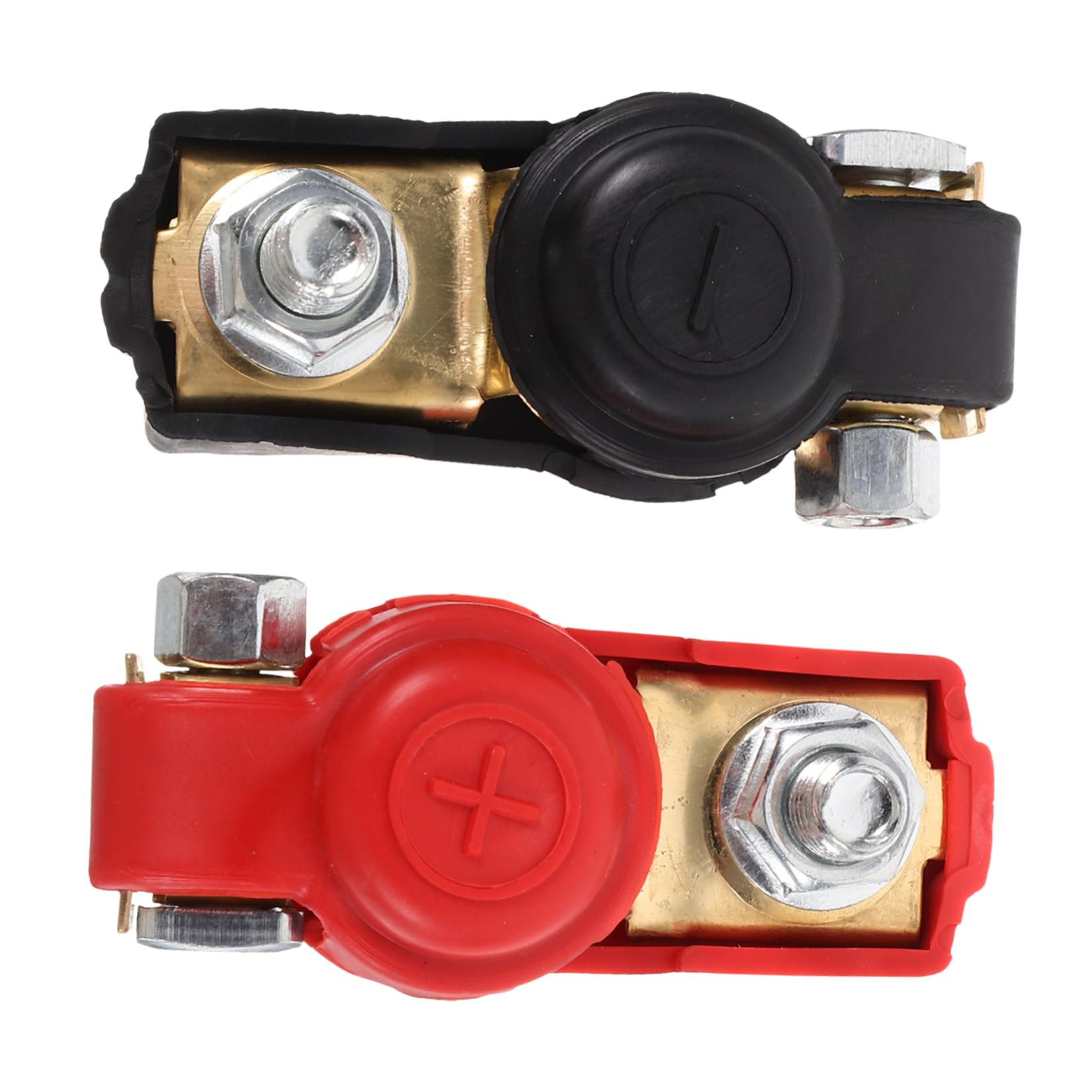Battery Terminal Clamps Connectors Set - 10 Pair Pure Copper Car Battery Cable Terminals
