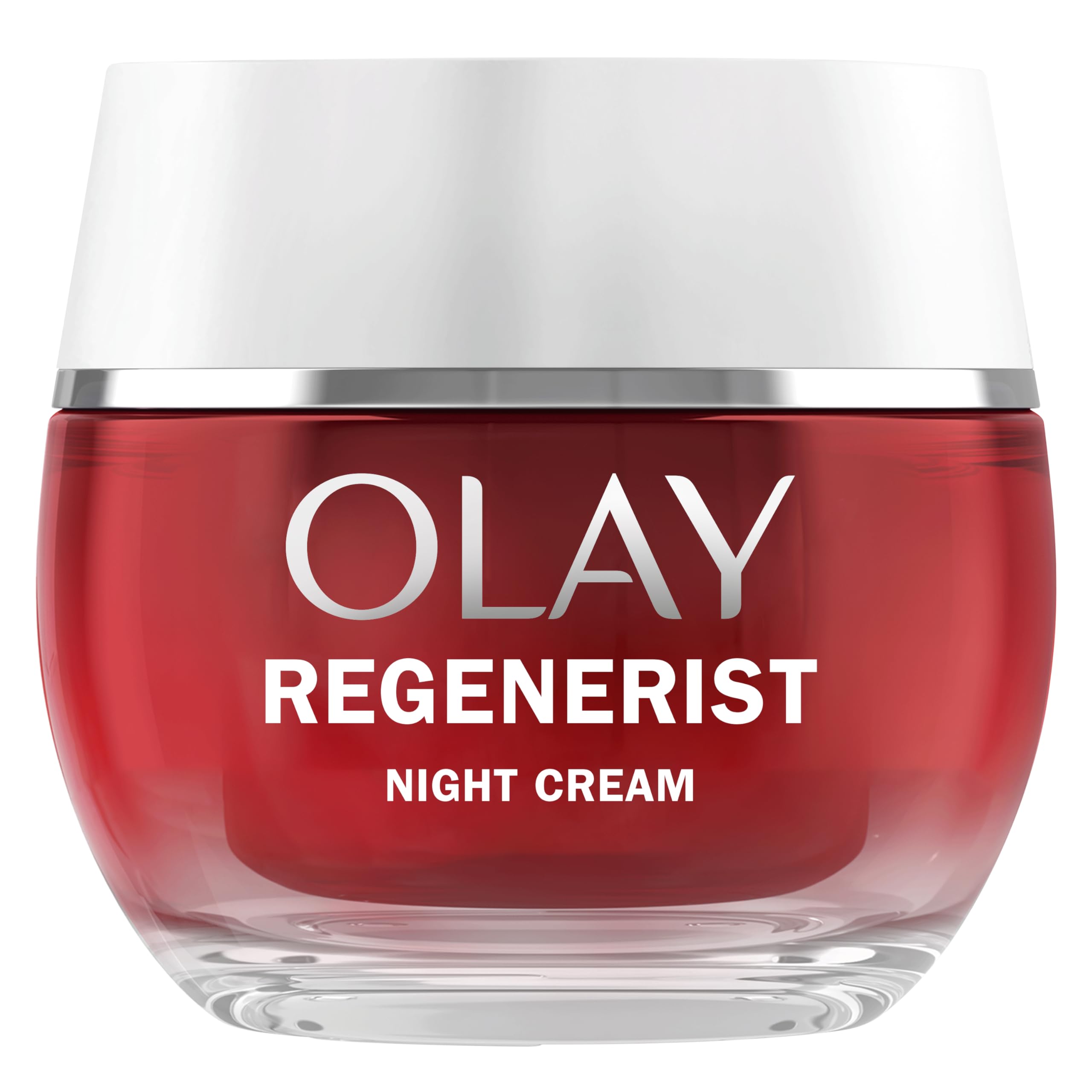 Olay Regenerist Crema De Noche, Fórmula Con Niacinamida (Vitamina B3) Y Péptidos, Hidrata Al Instante Y Durante 24H, Piel Más Firme En 14 Días, 50ml
