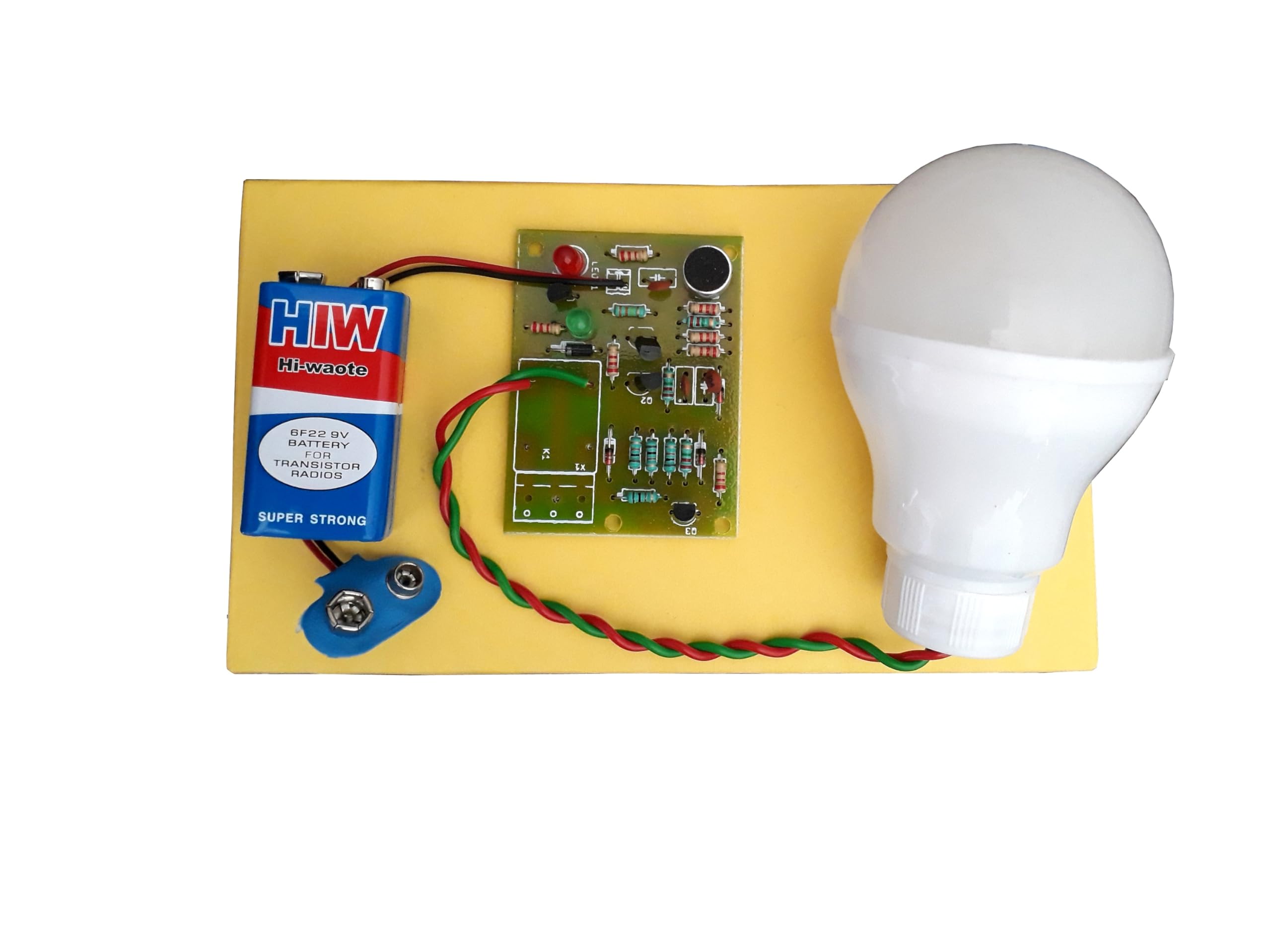 Clap Switch with LED Lamp Science Project for Shchool Students[Hands-On Science Project for Students] (B0CLM2JXF6) Amazon Price History, Amazon Price Tracker