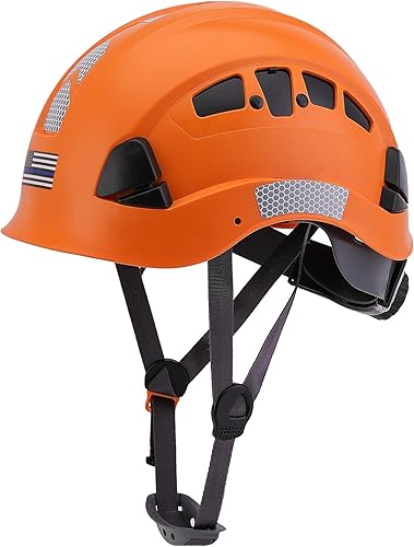 Miniatura 10 de LOHASTAR Casco de seguridad para construcción, casco de seguridad ventilado LOHASTAR ANSI Z89.1 aprobado por la OSHA con correa para la barbilla