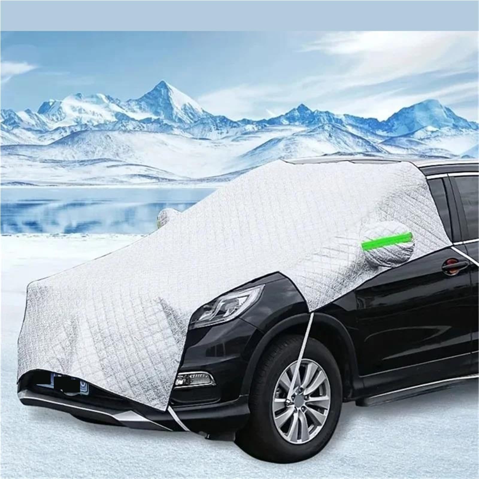 Copertura Parabrezza Inverno Protezione per Parabrezza per Auto, Protezione per Neve