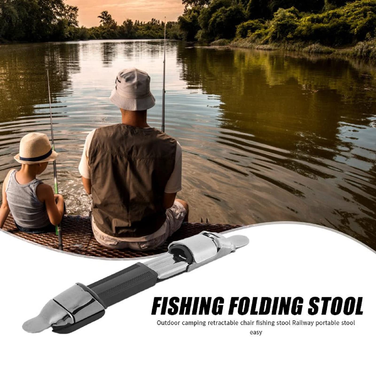 Support De Canne à Pêche Avec 2 Crampons Doubles, Pour Bateau Ou Ponton — Fabriqué Aux USA
