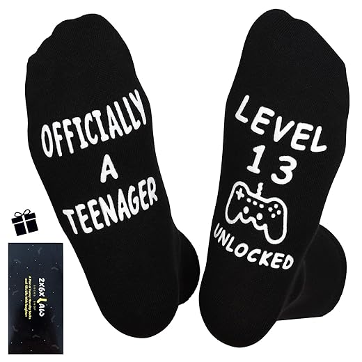 ZXGXLAW Birthday Gift for Men Him Boyfriend Kid Son 13 Year Old Teenage Boy 18 Male 21st Gamer Christmas Im Gaming Sock