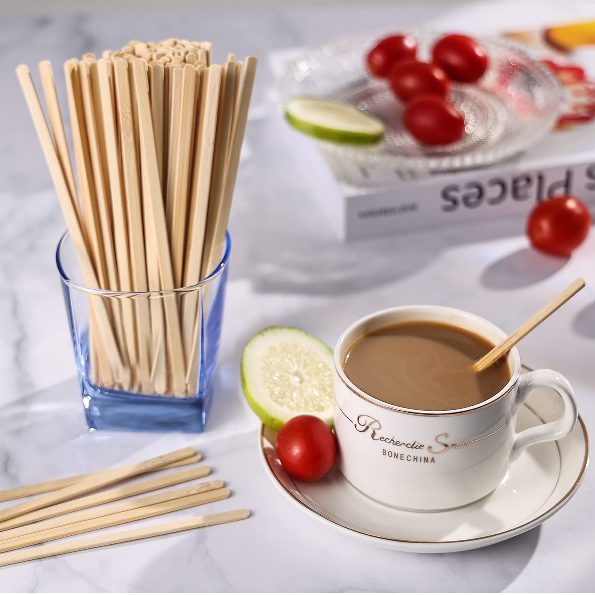 Bamboo Coffee Stirrers - 500 Pack -5