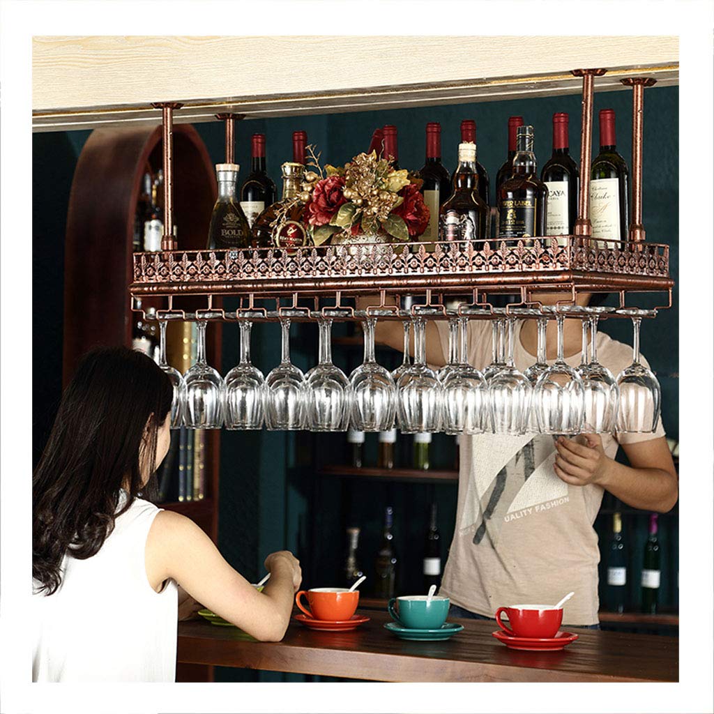 Porte-bouteille de café suspendu vintage pour bar de cuisine moderne