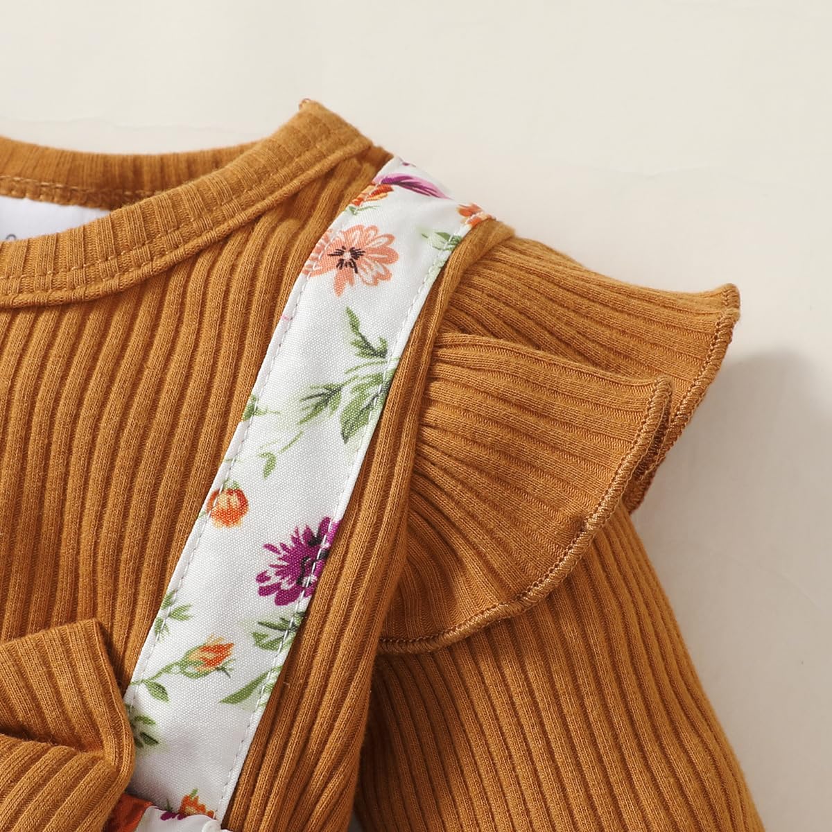 Niemowlęta noworodka dziewczynka długie rękawy kwiaty śpioszki w kratę paski sukienka jednoczęściowy strój Playsuit bodysuit, casualowa sukienka na urlop