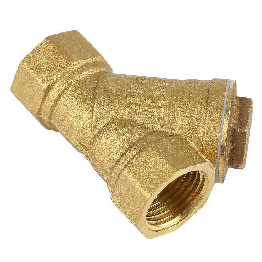 Filtro de Latón 1/2" BSPP Rosca Hembra Válvula en Y Separación Agua Aceite DN15