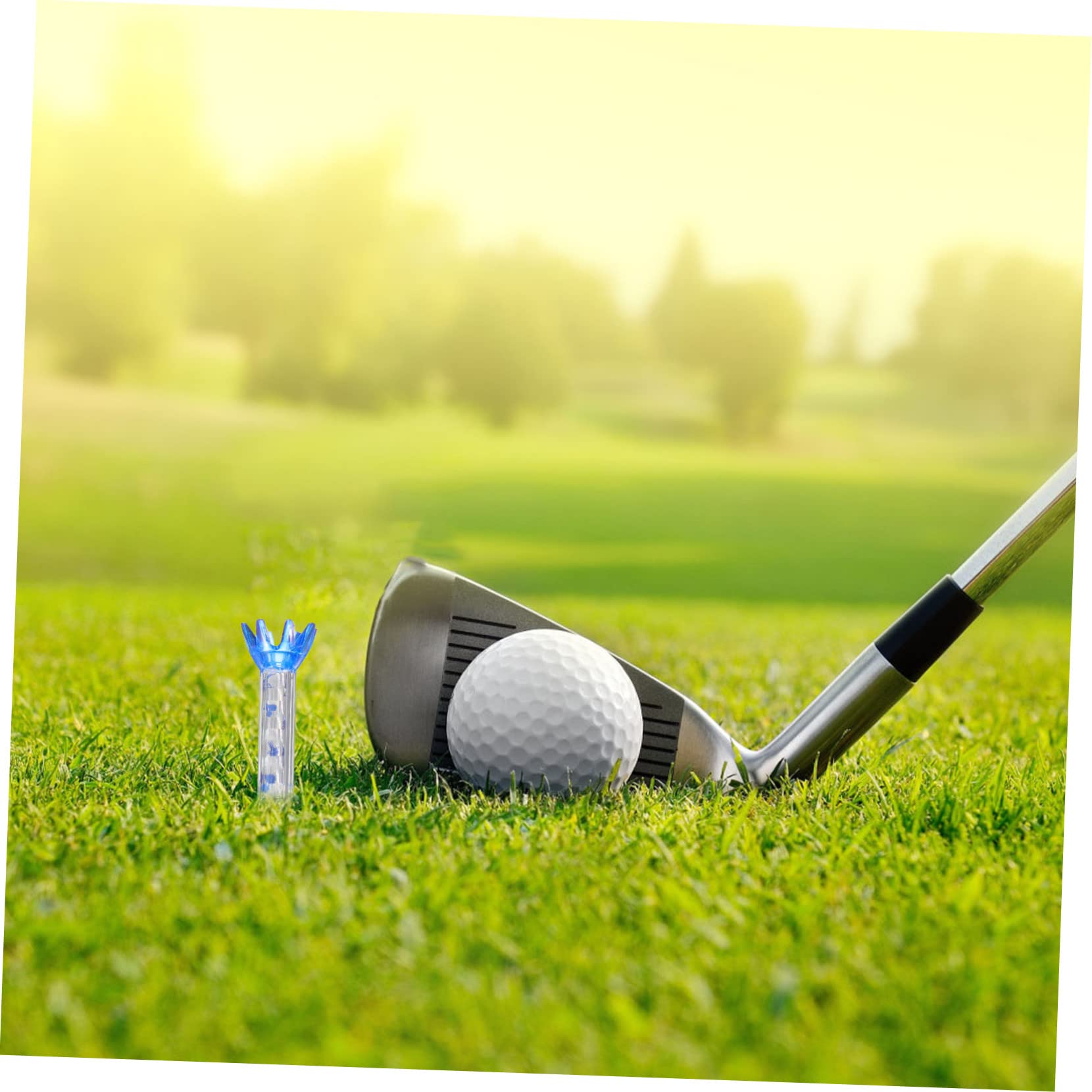 ifundom Accesorio De Asiento De Golf Irrompible Golpeando Poniendo Interior Camisetas De Golf Accesorios De Golf para Hombres tee De Golf Ajustable Incluir Metal