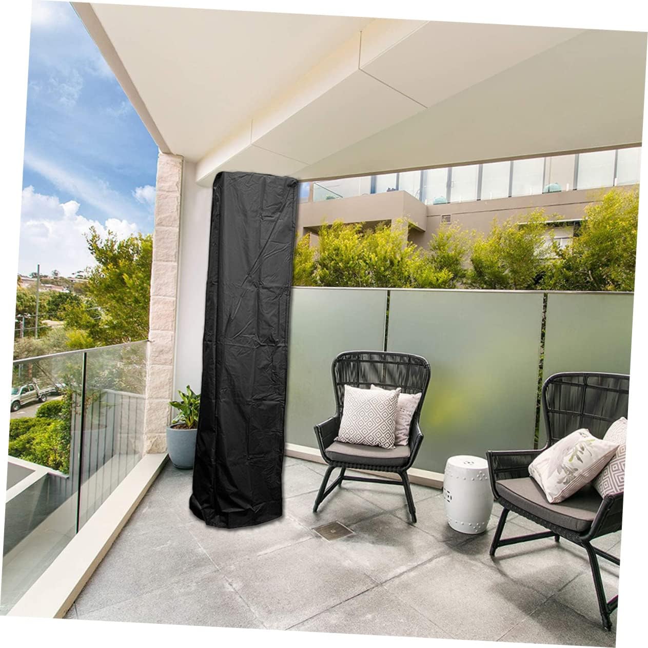balacoo Outdoor Patio Heater Protector for Garden Heater Outdoor Cover Keeps Clean Prolongs Service Life